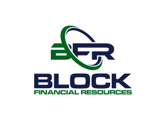 Block Financial Resources (BFR) logo design by imagine