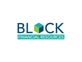 Block Financial Resources (BFR) logo design by Erasedink