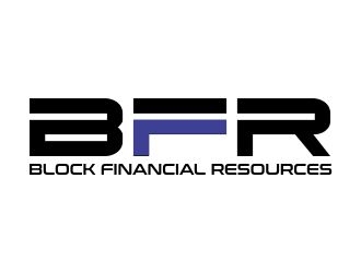 Block Financial Resources (BFR) logo design by AisRafa