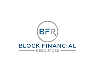 Block Financial Resources (BFR) logo design by checx