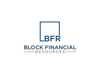 Block Financial Resources (BFR) logo design by mbamboex