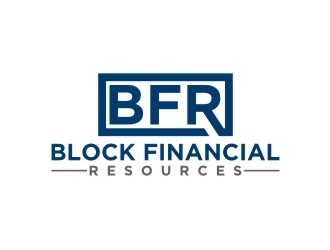 Block Financial Resources (BFR) logo design by agil