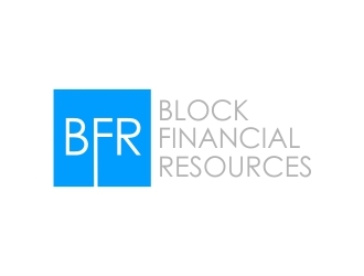 Block Financial Resources (BFR) logo design by fortunato