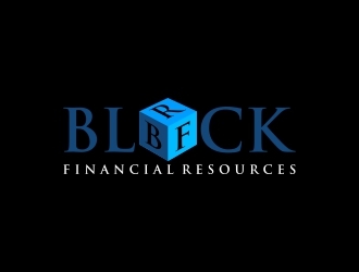 Block Financial Resources (BFR) logo design by fortunato