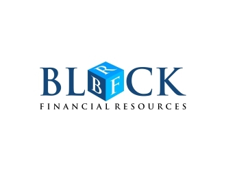 Block Financial Resources (BFR) logo design by fortunato