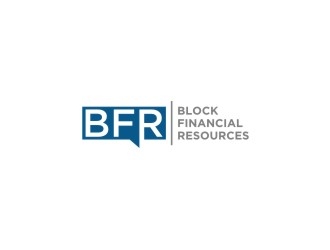 Block Financial Resources (BFR) logo design by bricton