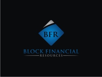 Block Financial Resources (BFR) logo design by bricton