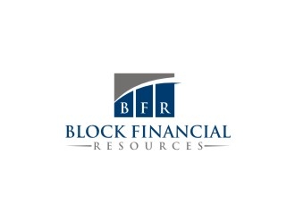 Block Financial Resources (BFR) logo design by agil