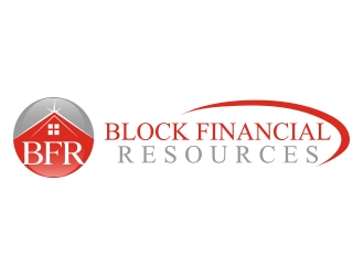 Block Financial Resources (BFR) logo design by fawadyk