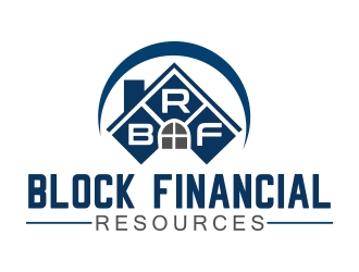 Block Financial Resources (BFR) logo design by fawadyk