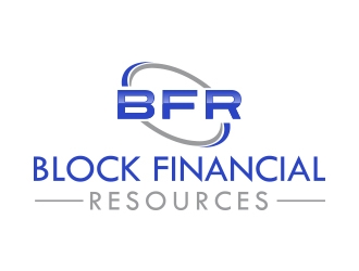 Block Financial Resources (BFR) logo design by fawadyk