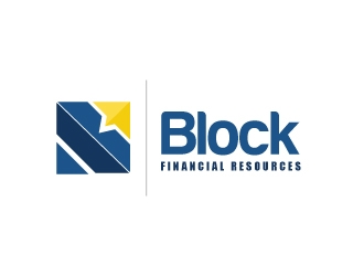 Block Financial Resources (BFR) logo design by Suvendu