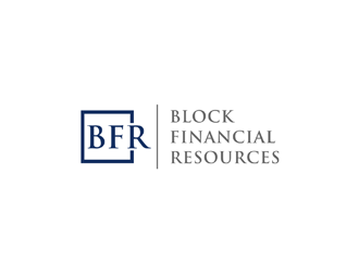 Block Financial Resources (BFR) logo design by ndaru