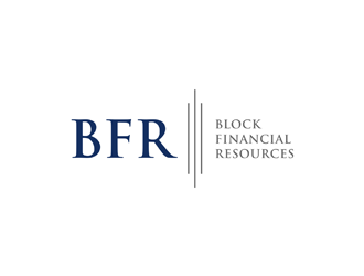 Block Financial Resources (BFR) logo design by ndaru