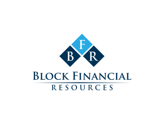 Block Financial Resources (BFR) logo design by pakderisher