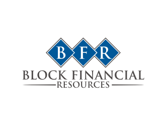 Block Financial Resources (BFR) logo design by BintangDesign