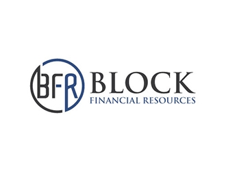 Block Financial Resources (BFR) logo design by logoguy