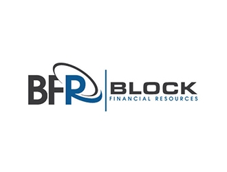 Block Financial Resources (BFR) logo design by logoguy