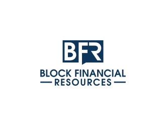 Block Financial Resources (BFR) logo design by sitizen