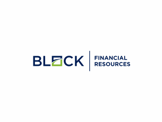 Block Financial Resources (BFR) logo design by ammad