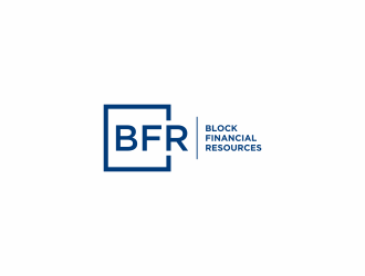 Block Financial Resources (BFR) logo design by ammad