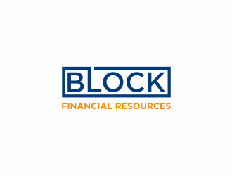 Block Financial Resources (BFR) logo design by ammad