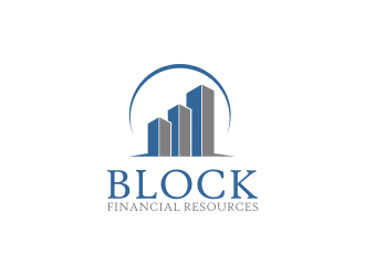 Block Financial Resources (BFR) logo design by coco