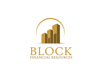 Block Financial Resources (BFR) logo design by coco