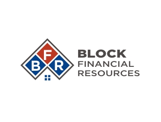 Block Financial Resources (BFR) logo design by Foxcody