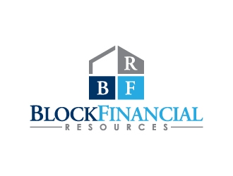 Block Financial Resources (BFR) logo design by gipanuhotko