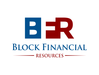 Block Financial Resources (BFR) logo design by Girly