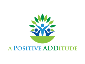 A Positive ADDitude logo design by lexipej