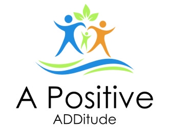 A Positive ADDitude logo design by jetzu