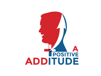 A Positive ADDitude logo design by gearfx