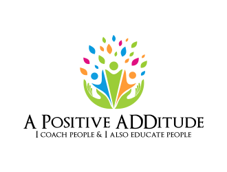 A Positive ADDitude logo design by done