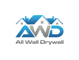 AWD ALL WALL DRYWALL logo design - 48hourslogo.com