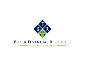 Block Financial Resources (BFR) logo design by ammad