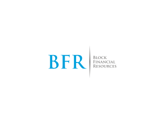 Block Financial Resources (BFR) logo design by enilno