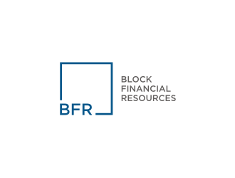 Block Financial Resources (BFR) logo design by enilno