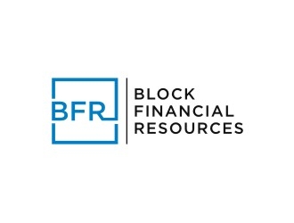 Block Financial Resources (BFR) logo design by Franky.