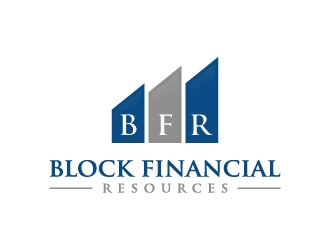 Block Financial Resources (BFR) logo design by Janee