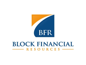 Block Financial Resources (BFR) logo design by Janee