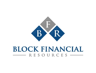 Block Financial Resources (BFR) logo design by Janee