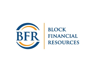 Block Financial Resources (BFR) logo design by Janee