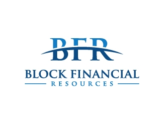 Block Financial Resources (BFR) logo design by Janee