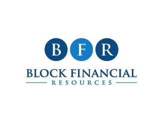 Block Financial Resources (BFR) logo design by Janee