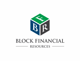 Block Financial Resources (BFR) logo design by huma