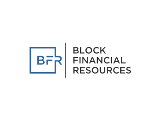 Block Financial Resources (BFR) logo design by Gravity