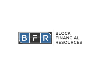 Block Financial Resources (BFR) logo design by Gravity