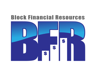 Block Financial Resources (BFR) logo design by chuckiey